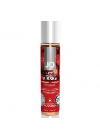 Смазка с ароматом клубники JO Flavored Strawberry Kiss - 30 мл. - System JO - купить с доставкой в Новочебоксарске