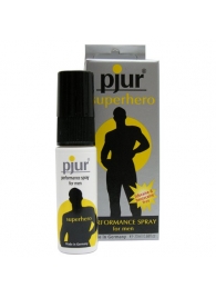 Пролонгирующий мужской спрей pjur SUPERHERO spray - 20 мл. - Pjur - купить с доставкой в Новочебоксарске