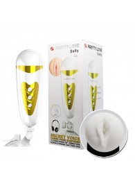 Мега-мастурбатор вагина Sally с вибрацией и голосом - Baile - в Новочебоксарске купить с доставкой