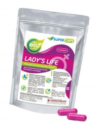 Возбуждающие капсулы Ladys Life - 2 капсулы (0,35 гр.) - SuperCaps - купить с доставкой в Новочебоксарске