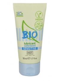 Органический лубрикант для чувствительной кожи Bio Sensitive - 50 мл. - HOT - купить с доставкой в Новочебоксарске