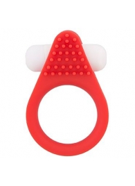 Красное эрекционное кольцо LIT-UP SILICONE STIMU RING 1 RED - Dream Toys - в Новочебоксарске купить с доставкой