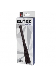 Чёрная плеть BLAZE WHIP BLACK - Dream Toys - купить с доставкой в Новочебоксарске