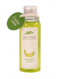 Эликсир Triple Pleasure  Медовая дыня  - 65 гр. - JULEJU - купить с доставкой в Новочебоксарске