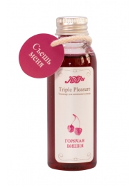 Эликсир Triple Pleasure  Горячая вишня  - 65 гр. - JULEJU - купить с доставкой в Новочебоксарске