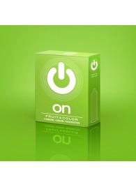 Цветные ароматизированные презервативы ON) Fruit   Color - 3 шт. - ON) - купить с доставкой в Новочебоксарске