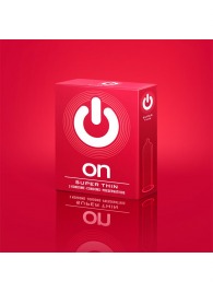 Супертонкие презервативы ON) Super Thin - 3 шт. - ON) - купить с доставкой в Новочебоксарске