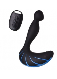 Чёрно-синий массажер простаты Erotist Third - Erotist Adult Toys - в Новочебоксарске купить с доставкой