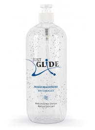 Гель-смазка на водной основе JUSTGLIDE - 1000 мл. - Orion - купить с доставкой в Новочебоксарске
