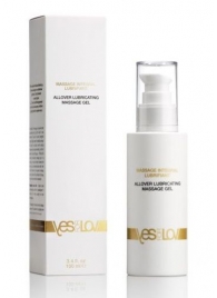 Массажный гель-смазка на силиконовой основе Allover Massage Gel - 100 мл. - YESforLOV - купить с доставкой в Новочебоксарске