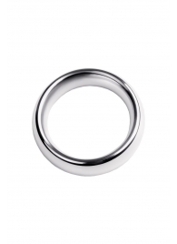 Металлическое эрекционное кольцо размера L - ToyFa - в Новочебоксарске купить с доставкой