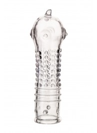 Прозрачная закрытая насадка на пенис TOYFA A-Toys - 14,7 см. - A-toys - в Новочебоксарске купить с доставкой