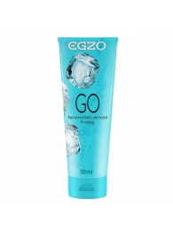 Пролонгирующий лубрикант на водной основе Egzo Go - 50 мл. - EGZO - купить с доставкой в Новочебоксарске