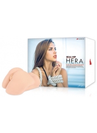 Мастурбатор-полуторс Hera RealHip - KOKOS - в Новочебоксарске купить с доставкой