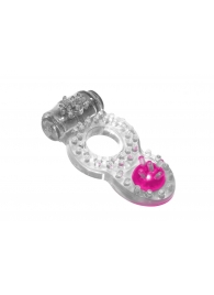 Прозрачное эрекционное кольцо Rings Ringer - Lola Games - в Новочебоксарске купить с доставкой