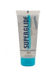 Интимная смазка на водной основе Superglide - 100 мл. - HOT - купить с доставкой в Новочебоксарске