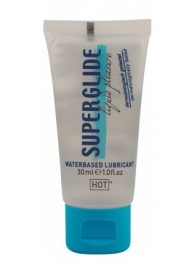 Гель-смазка на водной основе для чувствительной кожи Superglide - 30 мл. - HOT - купить с доставкой в Новочебоксарске