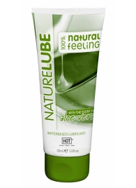 Смазка на водной основе с алоэ вера Nature Lube - 30 мл. - HOT - купить с доставкой в Новочебоксарске
