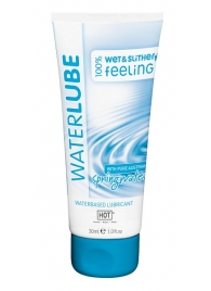 Гель-смазка на основе чистой родниковой воды WaterLube - 30 мл. - HOT - купить с доставкой в Новочебоксарске