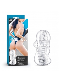 Прозрачный мастурбатор M for Men Hand Tool - Blush Novelties - в Новочебоксарске купить с доставкой