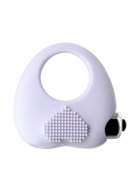 Белое виброкольцо для продления полового акта JOS MOYS - JOS - в Новочебоксарске купить с доставкой