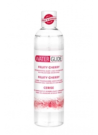 Лубрикант на водной основе с ароматом вишни FRUITY CHERRY - 300 мл. - Waterglide - купить с доставкой в Новочебоксарске