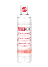 Лубрикант на водной основе с ароматом клубники SWEET STRAWBERRY - 300 мл. - Waterglide - купить с доставкой в Новочебоксарске