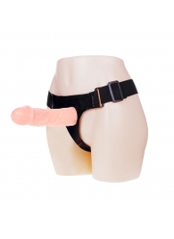 Телесный фаллоимитатор на трусиках Jessica Strap-On - 15,5 см. - Baile - купить с доставкой в Новочебоксарске