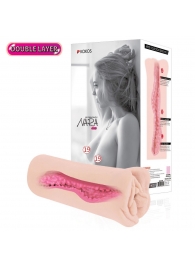 Мастурбатор-вагина Nara с двойным слоем материала - KOKOS - в Новочебоксарске купить с доставкой