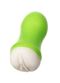 Мастурбатор-вагина A-Toys в зеленой колбе - A-toys - в Новочебоксарске купить с доставкой