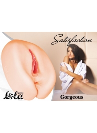 Мастурбатор с 2 тоннелями Satisfaction Gorgeous - Lola Games - в Новочебоксарске купить с доставкой