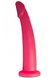 Розовый стимулятор простаты из геля - 18 см. - LOVETOY (А-Полимер) - в Новочебоксарске купить с доставкой