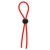 Красное эрекционное лассо с одной бусиной-утяжкой STRETCHY THIN LASSO - Dream Toys - в Новочебоксарске купить с доставкой