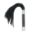 Черная плеть Easytoys Flogger With Metal Grip - 38 см. - Easy toys - купить с доставкой в Новочебоксарске