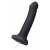 Черный фаллос с имитацией эякуляции Silicon Cum Dildo L - 19,6 см. - Strap-on-me - купить с доставкой в Новочебоксарске