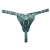 Изумрудные трусики с кольцом для страпона Ladys Arsenal - БДСМ Арсенал - купить с доставкой в Новочебоксарске