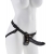 Чёрный с золотом женский страпон Designer Strap-On - Pipedream - купить с доставкой в Новочебоксарске