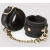 Черные наручники Bound to You Faux Leather Wrist Cuffs - Fifty Shades of Grey - купить с доставкой в Новочебоксарске