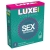 Ребристые презервативы LUXE Royal Sex Machine - 3 шт. - Luxe - купить с доставкой в Новочебоксарске