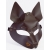 Коричневая маска Wolf - Sitabella - купить с доставкой в Новочебоксарске