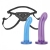 Страпон унисекс Beginners Strap-On с 2 насадками - 15 и 13 см. - Lux Fetish - купить с доставкой в Новочебоксарске