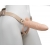 Телесный фаллопротез MEN STYLE с анальным стимулятором - 17,5 см. - LOVETOY (А-Полимер) - купить с доставкой в Новочебоксарске