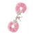 Металлические наручники с розовой меховой опушкой METAL HANDCUFF WITH PLUSH PINK - Dream Toys - купить с доставкой в Новочебоксарске
