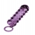 Закрытая фиолетовая насадка с пупырышками SAMURAI PENIS SLEEVE PURPLE - 14,5 см. - NMC - в Новочебоксарске купить с доставкой