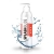Возбуждающий гель-лубрикант SPLASHGLIDE HOT STIMULATIVE - 250 мл. - Splashglide - купить с доставкой в Новочебоксарске