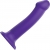 Фиолетовый фаллоимитатор-насадка Strap-On-Me Dildo Dual Density size L - 19 см. - Strap-on-me - купить с доставкой в Новочебоксарске
