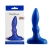 Синий анальный стимулятор Beginners p-spot massager - 11 см. - Lola Games - в Новочебоксарске купить с доставкой