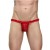 Мужские красные трусы-тонги на кружевном поясе - La Blinque купить с доставкой