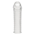 Текстурированная насадка на пенис Clear Textured Penis Enhancing Sleeve Extension - 16,5 см. - BlueLine - в Новочебоксарске купить с доставкой