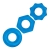 Комплект из трех голубых колец для эрекции 3-Pack Nuts   Bolts Stretch Cock Ring Set - BlueLine - в Новочебоксарске купить с доставкой